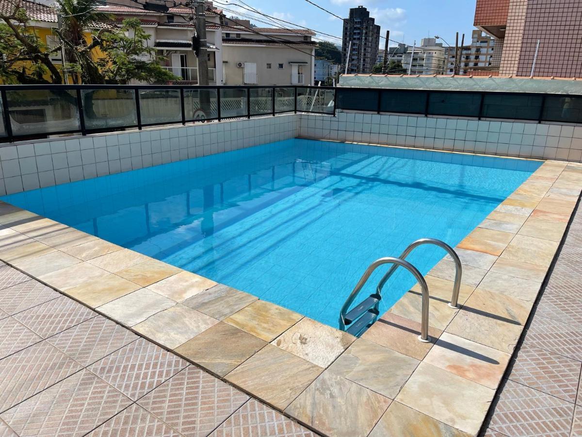 Confortavel Apartamento 1 Dorm Com Piscina E Lazer Guarujá Zewnętrze zdjęcie