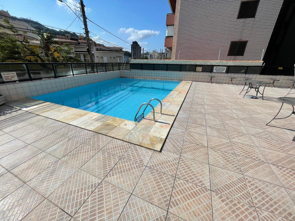 Confortavel Apartamento 1 Dorm Com Piscina E Lazer Guarujá Zewnętrze zdjęcie